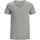 SLIM FIT BASIC TEE V-NECK grau XL