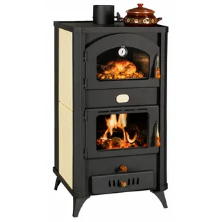 Prity FG W18R Wasserführend 18+5,4 kW Kaminofen mit Backfach BImSchV 2