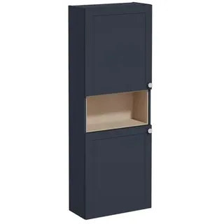 VitrA Root Badezimmerschrank niedrig 55x155x25 cm blau matt ROOTCN55TM
