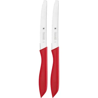 Vespermesser-Set WMF rot (LBH 31.60x9x1.90 cm) - rot - LBH 31.60x9x1.90 cm