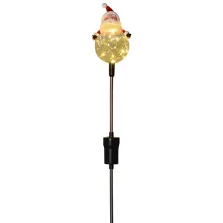 Trend Line Gartenstecker TrendLine LED Gartenstecker Weihnachtsmann 84 cm weiß