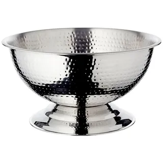 EDZARD Outdoor-Flaschenkühler EDZARD Champagner Schale Cara gehämmert Ø 40 cm