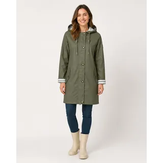 ankerglut Friesennerz Regenmantel Damen Oliv 36