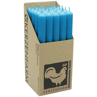 Stabkerzen Petrol, 250/22 mm, KERZENFARM HAHN, Brenndauer 12h, 25 St.