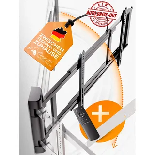 Easy Life EasyLife TV Wandhalterung elektrisch Auto Drive-out 32–75 Zoll | 50 kg | Schwarz