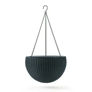 KETER Rattan hängenden Blumentopf 8.6L