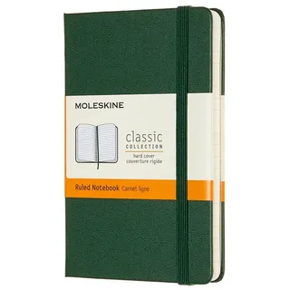Moleskine Notizbuch Pocket/A6, Liniert, Myrtengrün Moleskine