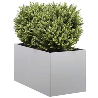 vidaXL Pflanzgefäß 40 x 80 x 40 cm Stahl verzinkt