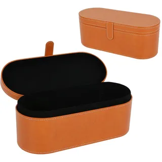 PU-Leder Haartrockner Aufbewahrungsbox für Dyson, harte Reisetasche für Haartrockner Heißluftbürste Haarlockenstab, 33,5 x 13,5 x 13,5 x 13 cm Reise tragbare Aufbewahrungstasche für Dyson Supersonic