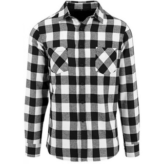 Build Your Brand Sweatjacke Checked Flannel Shirt - Holzfällerhemd XL
