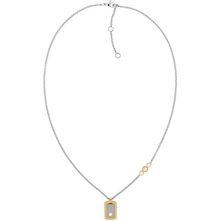 Tommy Hilfiger Jewelry Halskette für Damen aus Edelstahl mit Kristallen - 2780541