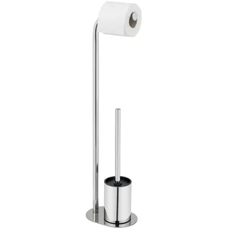 Wenko WC-Garnitur Levante Edelstahl Schwarz