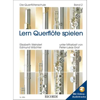 MGB Hal Leonard Srl Lern Querflöte spielen Band 2 mit CD