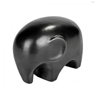 Lambert Hathi ElefantKeramik anthrazit H 9 cm, L 12 cm