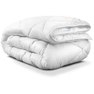 SCHIESSER Ganzjahresbettdecke Hygge | 155 x 220 cm | Weiß Textil, 155x220 Schlaftextilien, Bettdecken, 4 Jahreszeiten Bettdecken