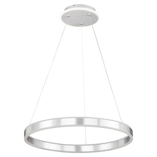 Wofi LED-Pendelleuchte LENA, Weiß - Aluminium - Kunststoff - 1-flammig - 60 x 150 cm - dimmbar