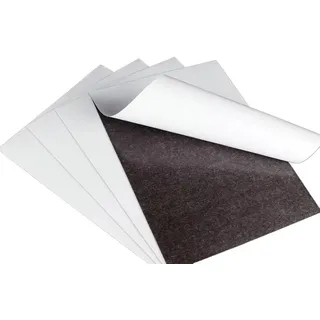 Schwarze, Selbstklebende Magnetfolie, A4-bogen Mit 1 Mm Klebstoff – Hunter