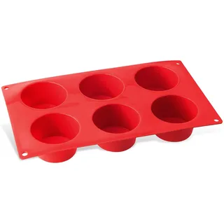 Dr. Oetker Silikon-Muffinform Flexxibel Love 30 cm – Backform aus Platinsilikon, vielseitig einsetzbar, ideal für kleine Kuchen, Eis & Desserts