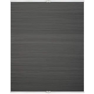 Lichtblick Thermo-Plissee Klemmfix 60 x 130 cm Grau