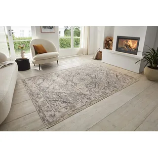 HANSE HOME Sand Kurzflorteppich 80 x 120 cm Beige/Grau