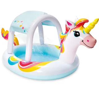 Intex Einhorn Planschbecken 254 x 132 x 109 cm (58435)