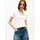Basic T-Shirt Weiß S