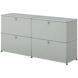 USM Haller Sideboard mit 4 Klapptüren Lichtgrau