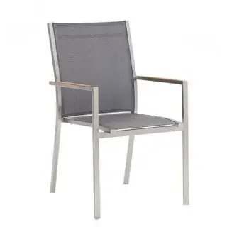 Zebra Technologies One Stapelsessel 57 x 63 x 92 cm dunkelgrau