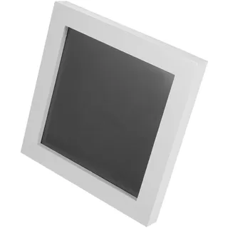 MAGICLULU Weißer Schallplatten Displayrahmen, Wandregal für Alben | Rahem für Brautstrauß, CD Halter, Platzsparendes Design, Multifunktional, Leicht zu Reinigen, Weiß