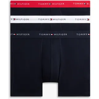 Tommy Hilfiger 3P BOXER BRIEF WB rot/weiß/khaki M 3er Pack