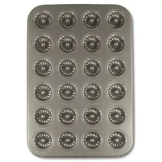 STÄDTER Backform Mini Gugelhupf Backform Set 24-teilig für Konfekt, Ideal für kleine Kuchen und Desserts