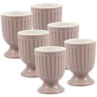 Greengate Eierbecher Alice Eierbecher hazelnut brown 6,5 cm Set6 braun|bunt