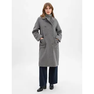 Mos Mosh Mantel MMLucca Loisa in grau - 0001 | Gr.: M