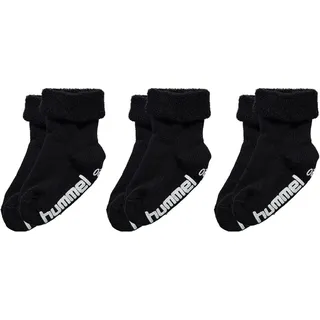 hummel Mini Antirutsch Socken 3er Pack Schwarz 18-20