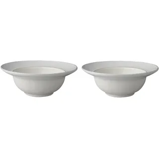 Costa Nova Suppenschüssel Serenity 40 cl Weiß 2 Stück