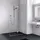 Pendel-Falttür rechts 120 x 200 cm silber ESG klar LI2YR120201AK
