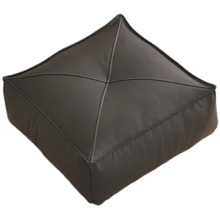 QUILSTM Quadratisches Bodenkissen, groß, für Klassenzimmer, drinnen und draußen. Sorgfältig verarbeitet. Maße: 40 x 40 x 15 cm. Schlicht und klassisch, passend für jedes, Schwarz