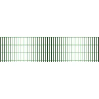 fa-bausysteme Doppelstabmattenzaun 250 cm x 63 cm Moos