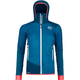 Ortovox Swisswool Col Becchei Hybrid Jacket - Softshelljacke - Damen mountain blue