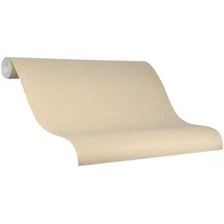 Vliestapete GLÖÖCKLER, gold, B:0,7m L:10,05m, Vlies, Tapeten, moderne Tapete für Wohnzimmer Schlafzimmer Küche
