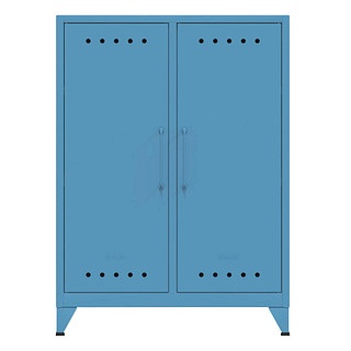 BISLEY Sideboard Fern Middle, FERMID605 blau 80,0 x 40,0 x 110,0 cm