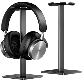 New Bee Kopfhörerständer, Headset-Ständer, Kopfhörerhalter, universal, Aluminium, Gaming-Headset-Halter, Kopfhörer-Display, Ohrhörer-Halterung für alle Kopfhörer, Schwarz