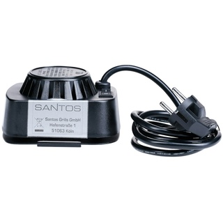 SANTOS BBQ Motor für Drehspieß mit 2 Laufrichtungen & Richtungswechsel, 8 mm Aufnahme