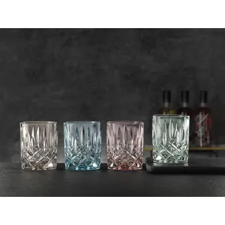 Nachtmann Gläserset - Whisky Noblesse 2tlg. Kristall, Kristalloptik Rosa Rose