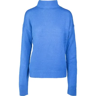 URBAN CLASSICS Turtlene Sweatshirt Blue Fluorr 4XL