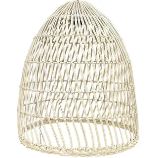 Lumisky PAULO Lampenschirm (nur Schirm), 40 cm Durchmesser Rattan Beige