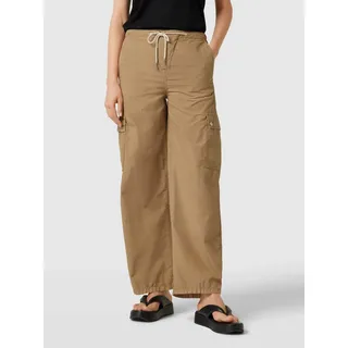 Hose mit Label-Details Modell 'ALLOY', Sand, 25/32