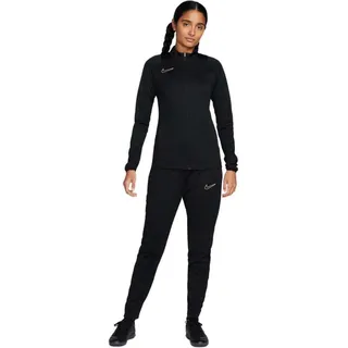 Nike Damen Dri-fit Academy Trainingsanzug, Schwarz/Metallic-Gold, XS