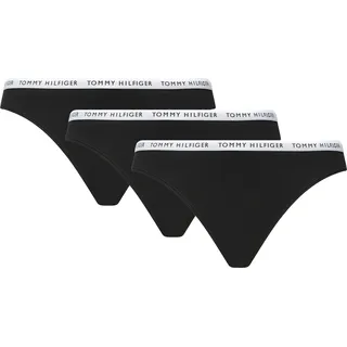 Tommy Hilfiger Cotton Slip 3 Einheiten Black / Black S