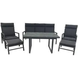Testrut DE GmbH Canberra Set 6-tlg. Schwarz/Grau